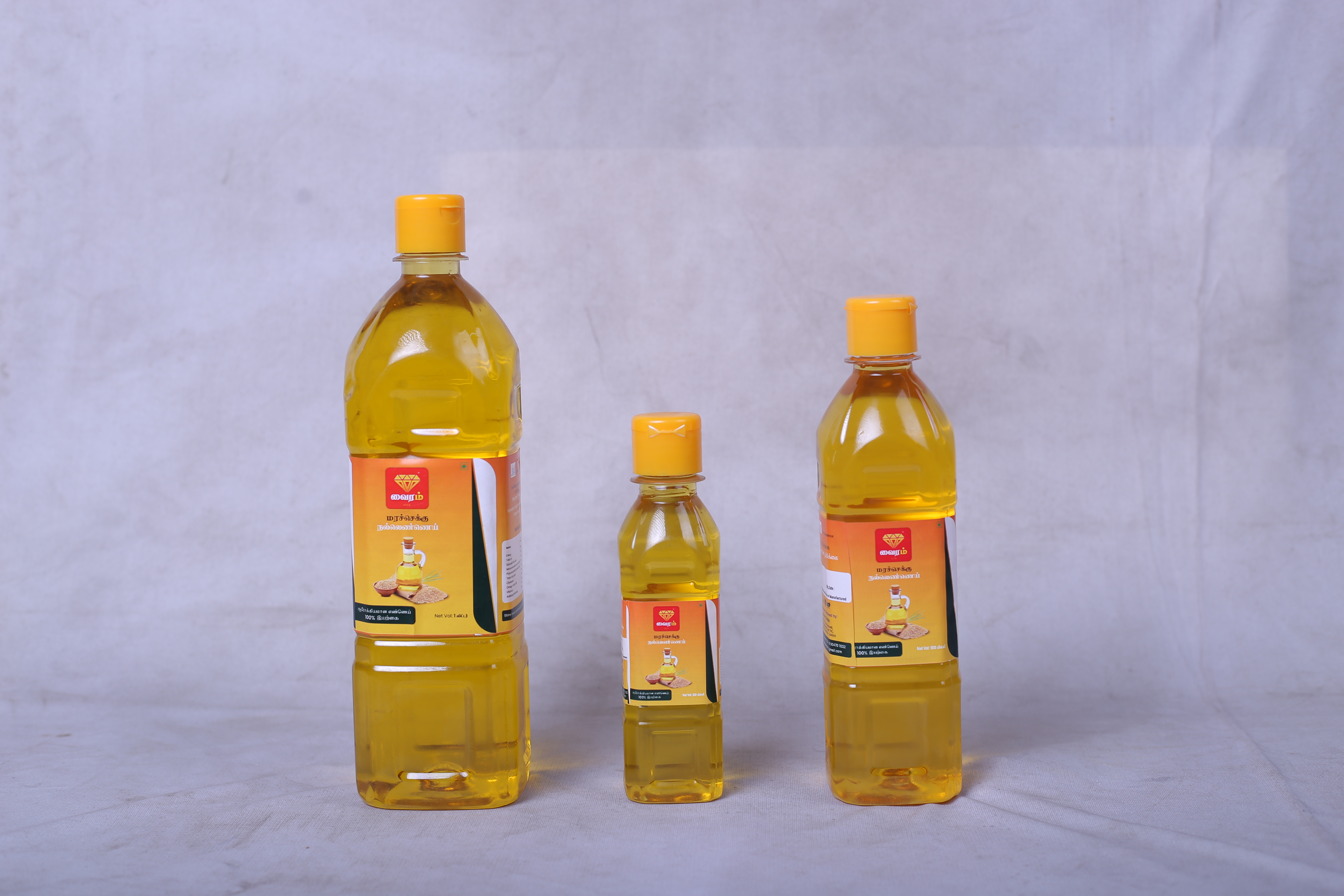 Cold Pressed Jaggery Added Sesame Oil